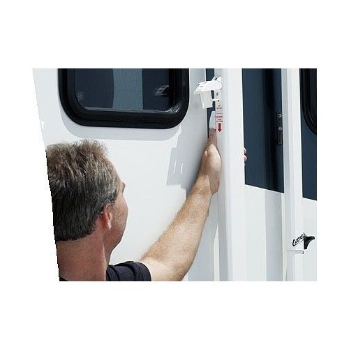 Awning Remote Lock Replacement Kit White - Young Farts RV Parts