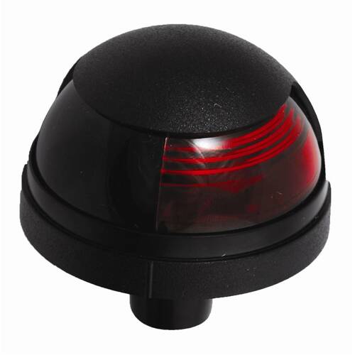Attwood Marine Navigation Light - Pulsar 5040 Series - Side Light - Round - Red Lens - 5040R7