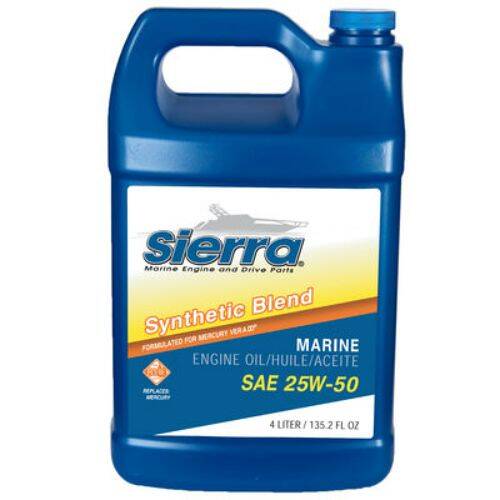 Sierra Marine Engine Oil - Semi-Synthetic; 4 Liter Jug - 1895523