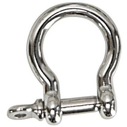 WHITECAP Boat Anchor Shackle - Round Pin; 1/4" - S-4072P