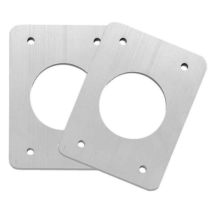 Backing Plates f/Grand Slam Outriggers - Anodized Aluminum - Young Farts RV Parts