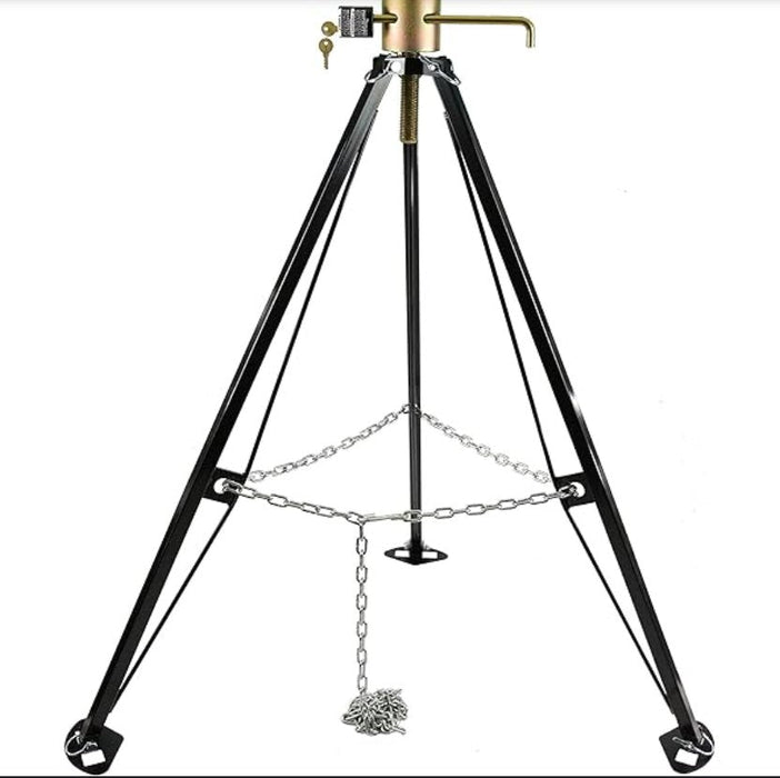 BAL RV 25037 Gooseneck Trailer Tripod Jack Stand - Young Farts RV Parts