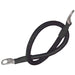 Battery Cable Assembly, 2 AWG (34mm - ) Wire, 5/16" (7.93mm) Stud, Black - 18" (45.7cm) - Young Farts RV Parts