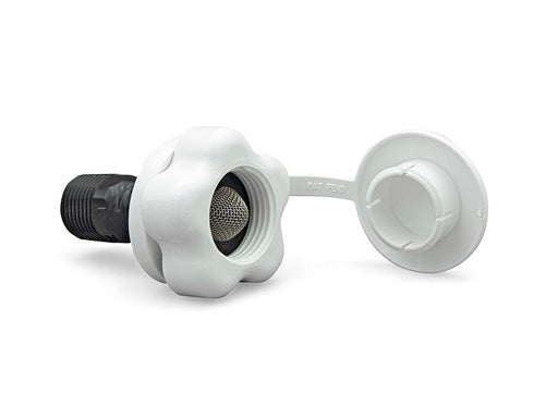 B&B Molders 94210 Plastic Check Valve Replacement 1/2" - White - Young Farts RV Parts