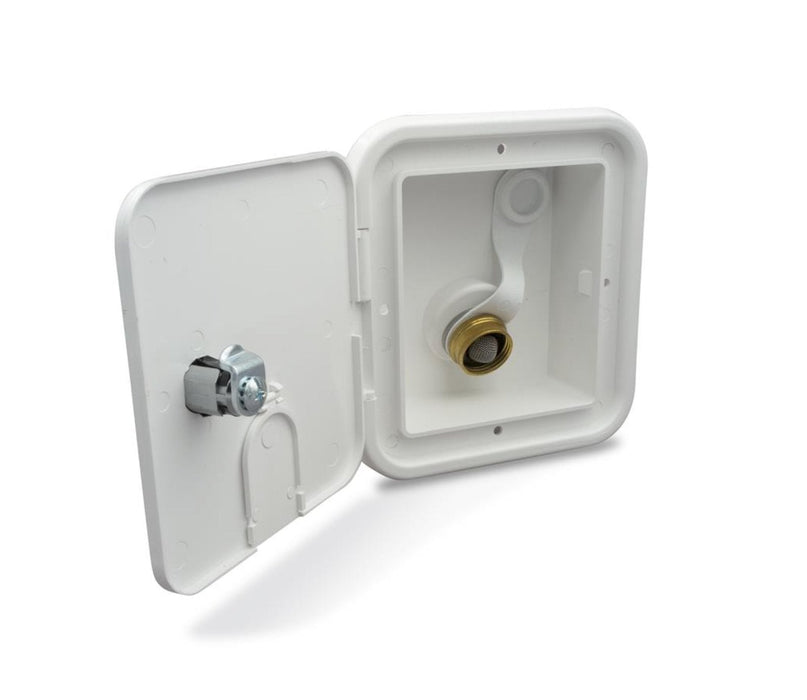 B&B Molders 94225 Fresh Water Inlet Hatch - Polar White