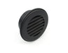 B&B Molders 94268 Round Heating/Cooling Register, Black - Young Farts RV Parts