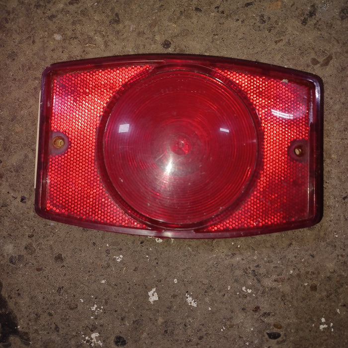 Used SAE-STLIA-67 596 License Plate Replacement Lens with Bracket-596