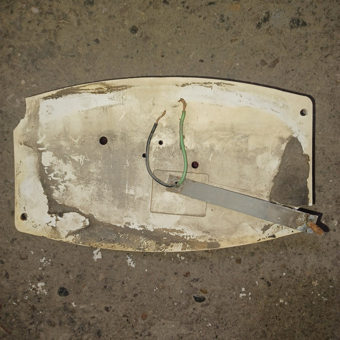 Used SAE-STLIA-67 596 License Plate Replacement Lens with Bracket-596
