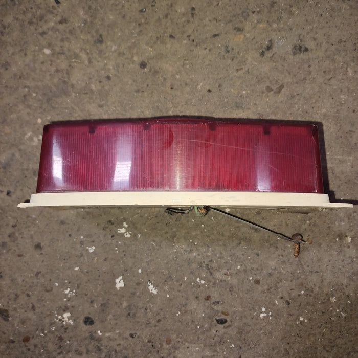 Used SAE-STLIA-67 596 License Plate Replacement Lens with Bracket-596