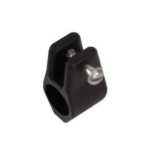 WHITECAP Boat Bimini Top Jaw Slide - 7/8" Tubing; Black; With Bolt - 3418BP
