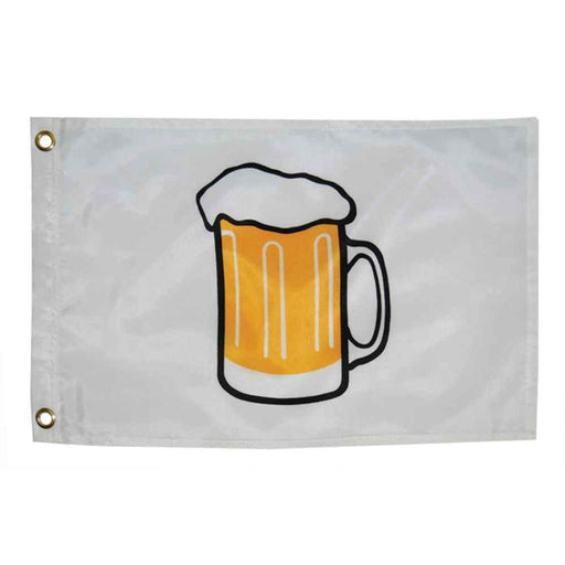 Beer Boat Flag (12" x 18") - Young Farts RV Parts