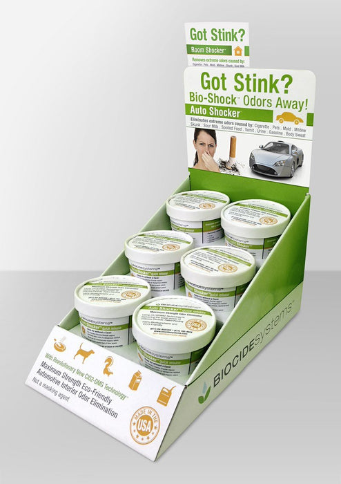 Biocide Systems 3244-6 RV Shocker ™ Odour Absorber - Case Of 6