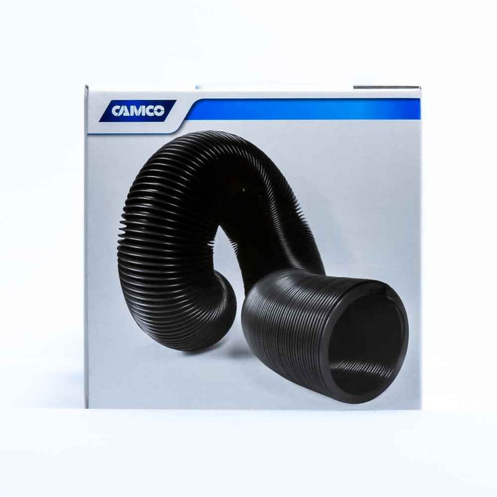 Black 10' RV Standard Sewer Hose, Compresses to 14" for Storage - Young Farts RV Parts