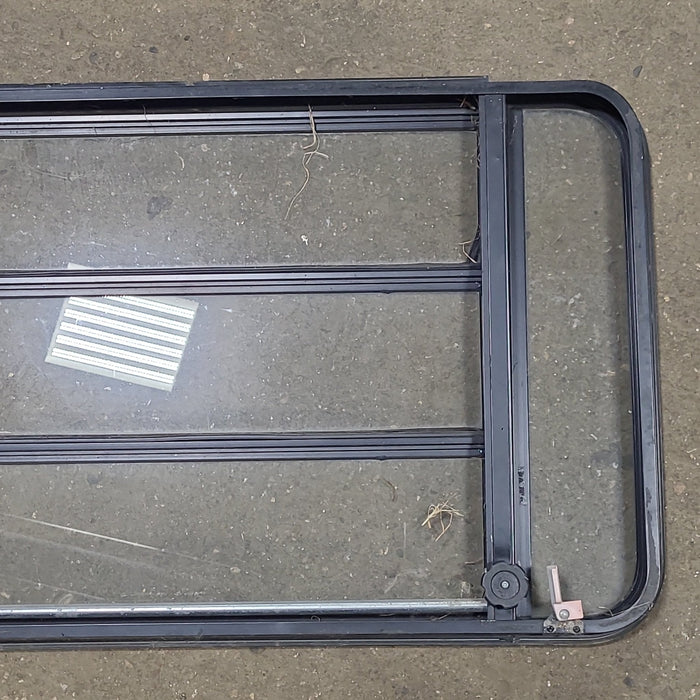Black Radius Emergency Opening Window : 34 1/4" W X 20 7/8" H X 1 1/2" D
