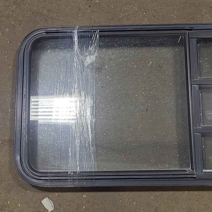 Black Radius Emergency Opening Window : 46 1/2" W X 21 1/2" H X 1 7/8" D