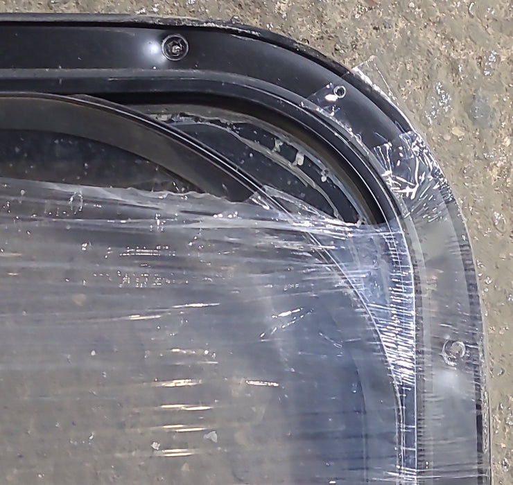 Black Radius Non Opening Window : 19 3/4" W X 23 1/2" H X 1 1/2" D