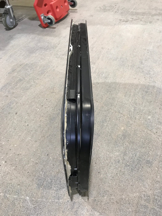 Black Radius Opening Window : 21 1/4" W X 11 1/4" H X 1 3/4" D