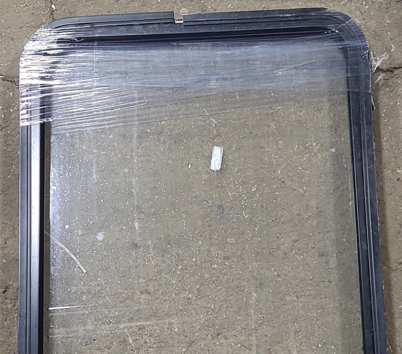 Black Radius Opening Window : 24 1/2" W x 41 3/4" H x 1 3/4" D