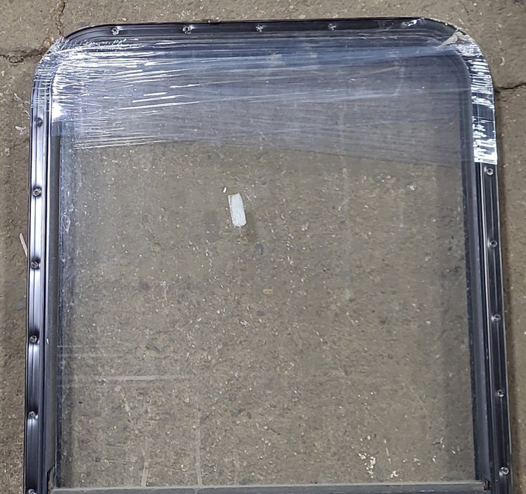 Black Radius Opening Window : 24 1/2" W x 41 3/4" H x 1 3/4" D
