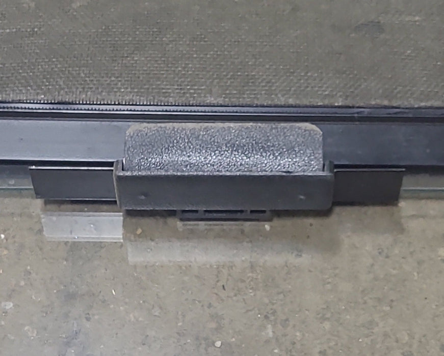 Black Radius Opening Window : 27 1/2" W X 12 1/2" H X 1 1/4" D