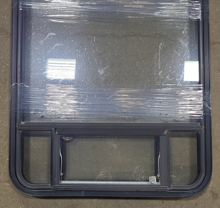 Black Radius Opening Window : 29 1/2" W X 41 1/2" H X 1 7/8" D