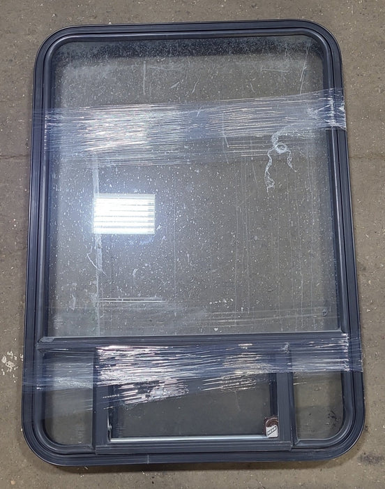 Black Radius Opening Window : 29 1/2" W X 41 1/2" H X 1 7/8" D