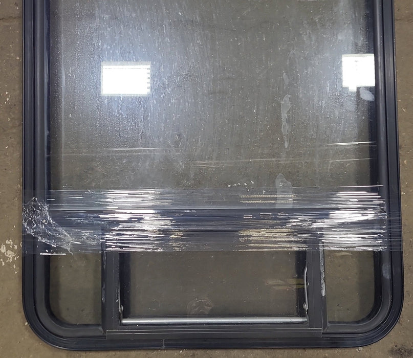 Black Radius Opening Window : 29 1/2" W X 41 1/2" H X 1 7/8" D
