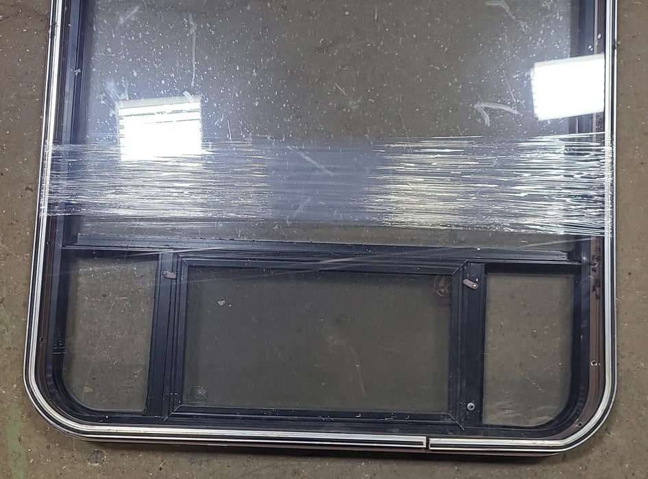 Black Radius Opening Window : 29 1/2" W X 41 1/2" H X 1 7/8" D