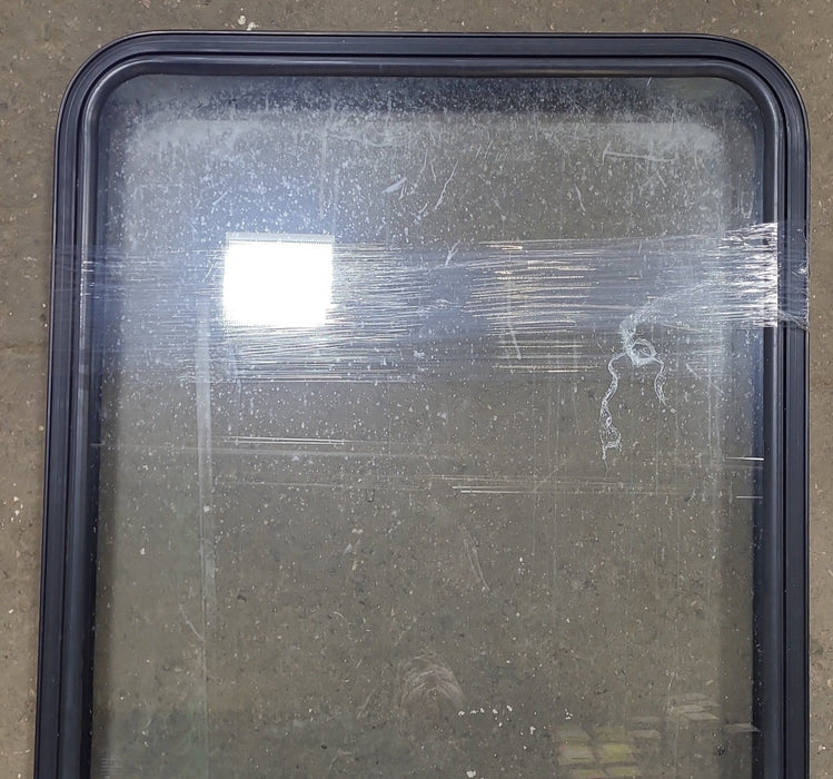Black Radius Opening Window : 29 1/2" W X 41 1/2" H X 1 7/8" D