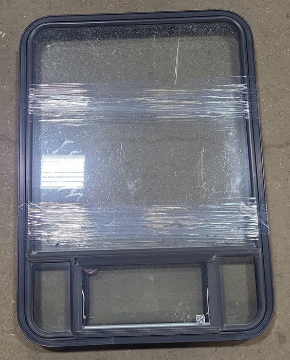 Black Radius Opening Window : 29 1/2" W X 41 1/2" H X 1 7/8" D