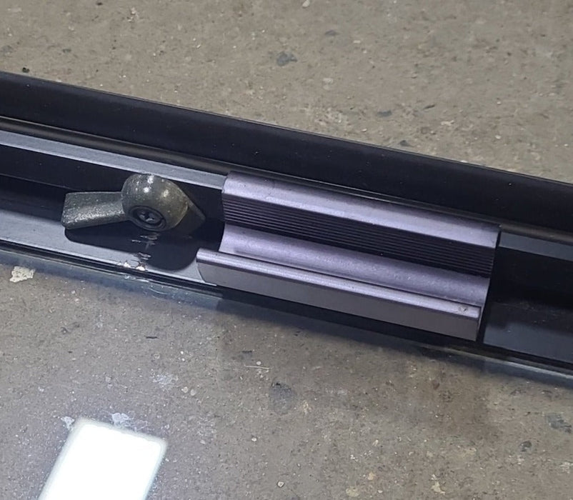 Black Radius Opening Window : 30 1/4" W X 15" H X 1 7/8" D