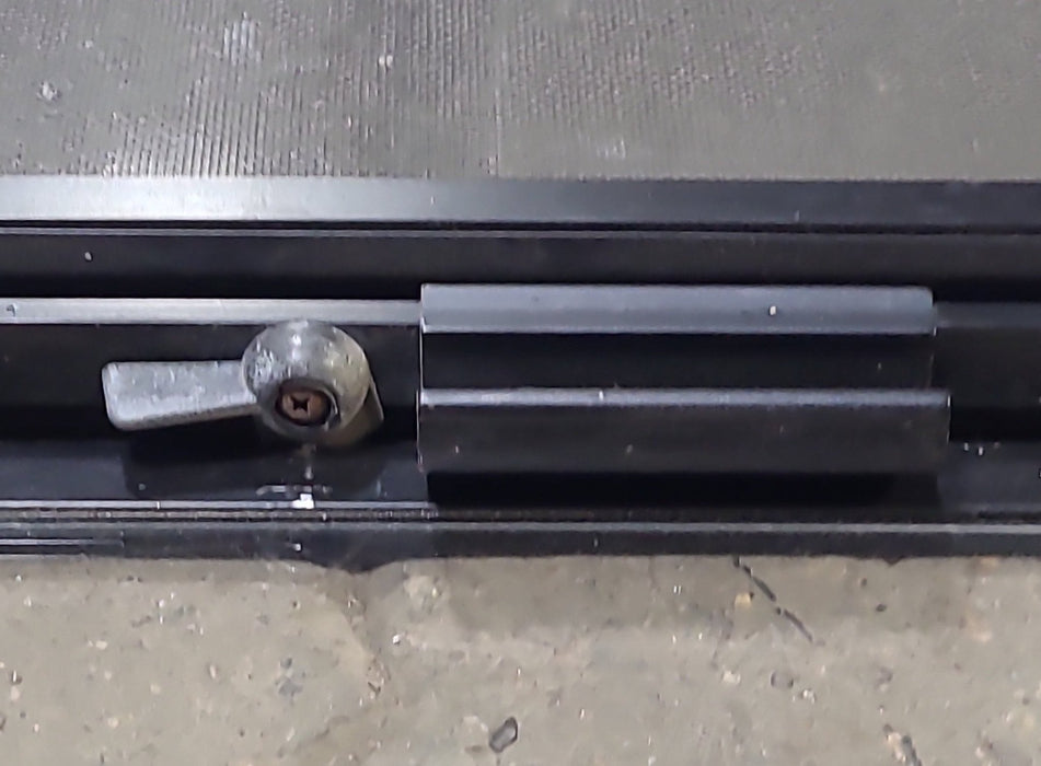 Black Radius Opening Window : 30 1/4" W X 17 3/4" H X 1 7/8" D