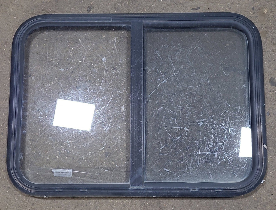 Black Radius Opening Window : 33 1/2" W X 22" H X 2" D