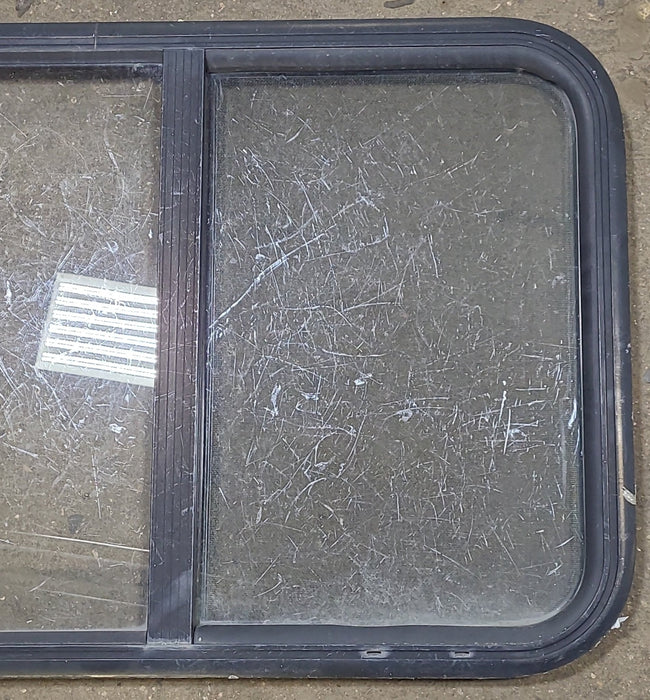 Black Radius Opening Window : 33 1/2" W X 22" H X 2" D