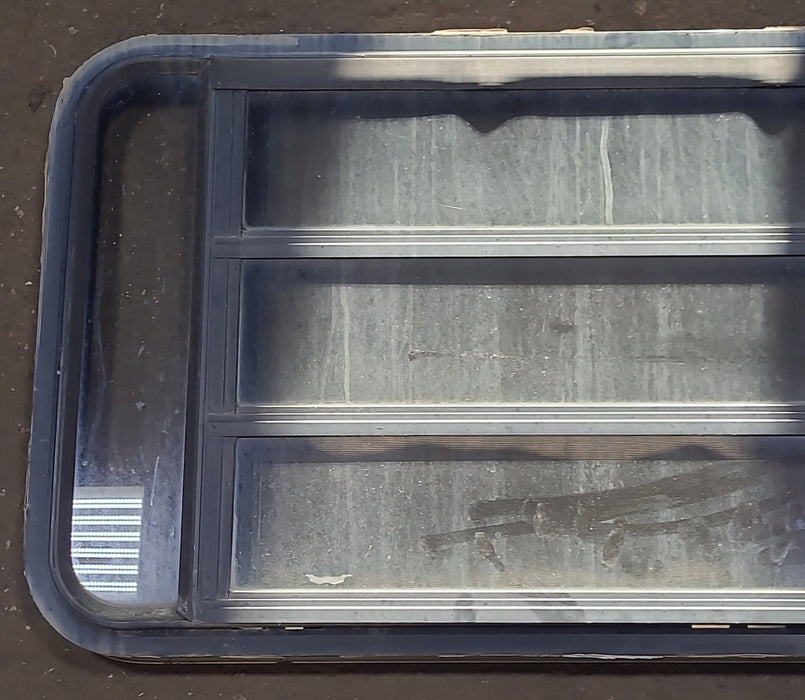 Black Radius Opening Window : 47 1/4" W X 21" H X 2" D