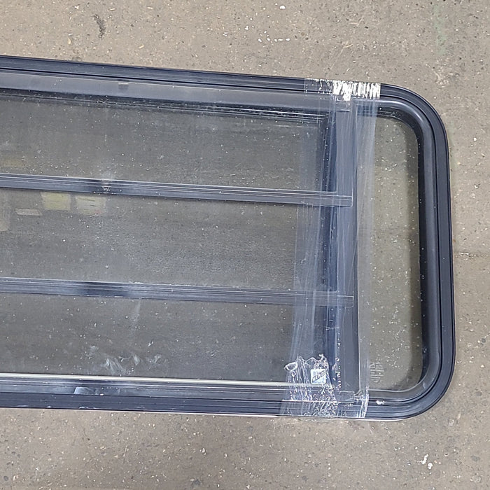 Black Radius Opening Window : 47" W X 21 1/2" H X 1 7/8" D