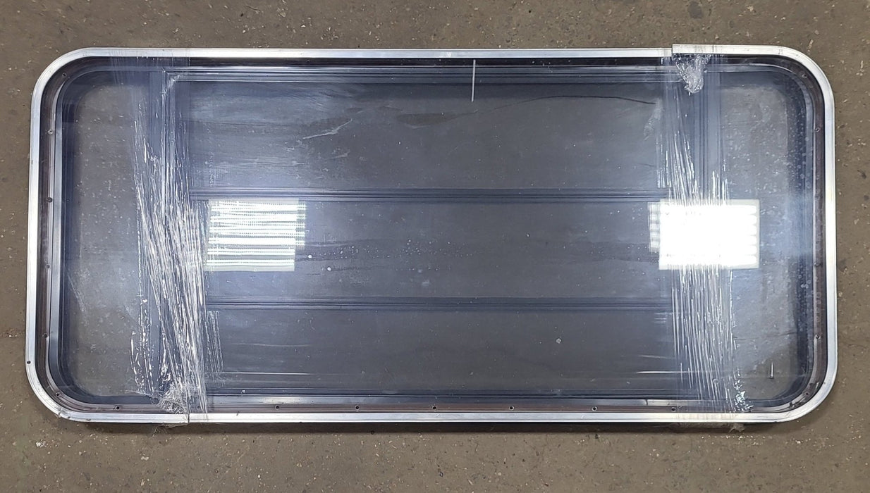 Black Radius Opening Window : 47" W X 21 1/2" H X 1 7/8" D