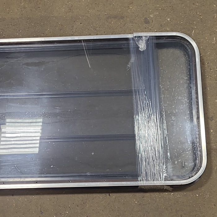 Black Radius Opening Window : 47" W X 21 1/2" H X 1 7/8" D