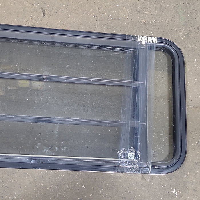 Black Radius Opening Window : 47" W X 21 1/2" H X 1 7/8" D
