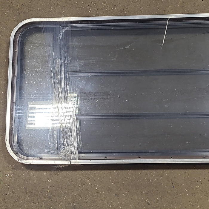 Black Radius Opening Window : 47" W X 21 1/2" H X 1 7/8" D