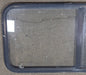 Black Radius Opening Window : 48 1/2" W X 22" H X 1 3/8" D - Young Farts RV Parts
