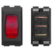 BLACK/RED LAMP - Young Farts RV Parts
