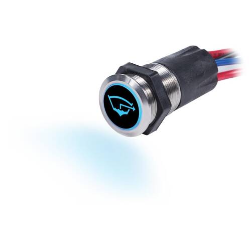 BLUE SEA Push Button Switch; 15 Amps - 4180 - BSS - Young Farts RV Parts