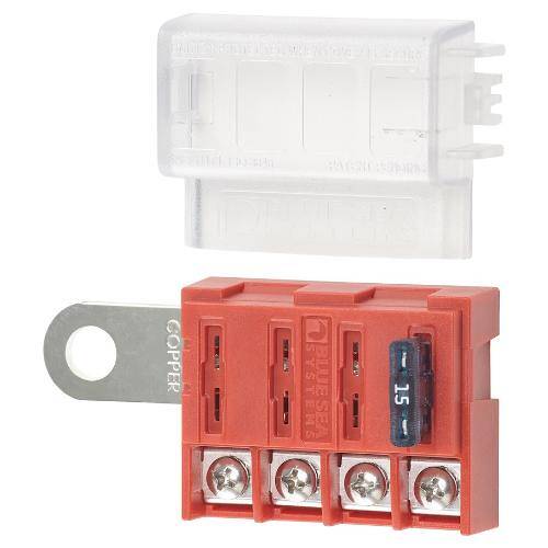 BLUE SEA ST Blade Fuse Block - 32 Volt DC/100 Amps - 5023 - BSS - Young Farts RV Parts