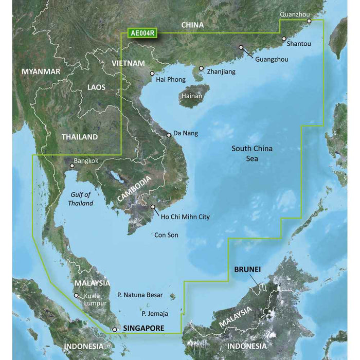 BlueChart g2 Vision HD - VAE004R - South China Sea - microSD /SD - Young Farts RV Parts