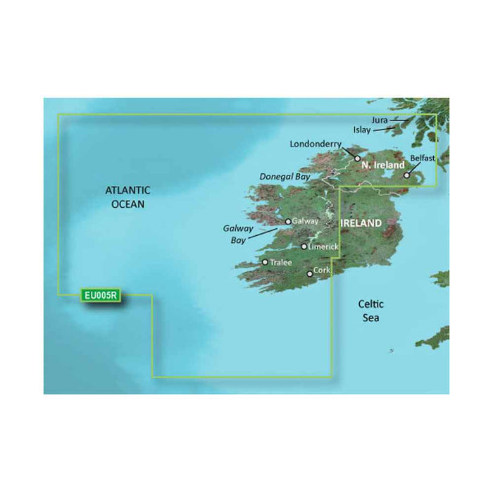 BlueChart g3 HD - HEU005R - Ireland, West Coast - microSD /SD - Young Farts RV Parts