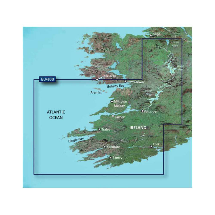 BlueChart g3 Vision HD - VEU483S - Galway Bay to Cork - microSD /SD - Young Farts RV Parts