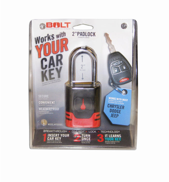 BOLT Locks/ Strattec Security 7018520 Key Type Padlock - Young Farts RV Parts