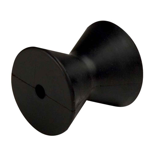 Bow Roller - Black - 4" Diameter - 3 - 3/4"W - 1/2" ID - Young Farts RV Parts