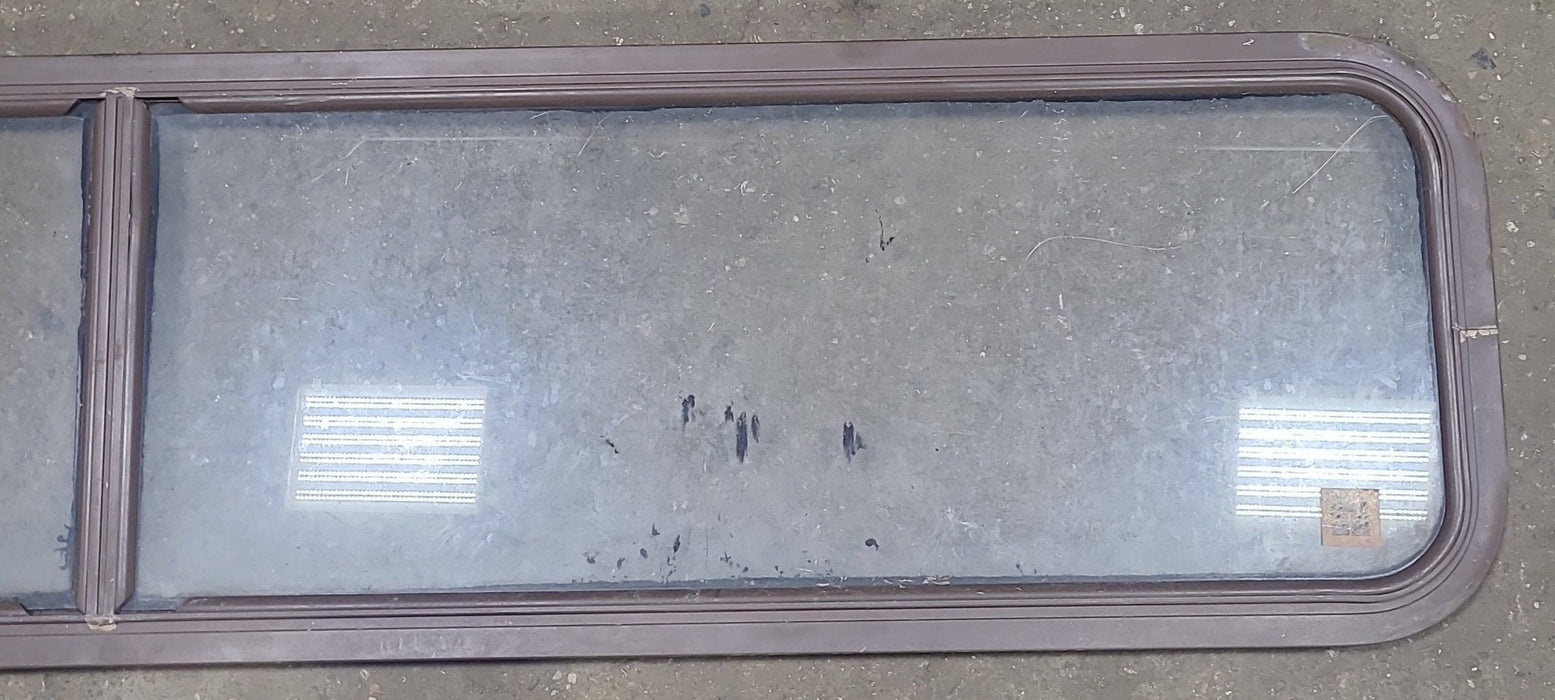 Brown Radius Non Opening Window : 72 1/4" W X 15" H X 1" D
